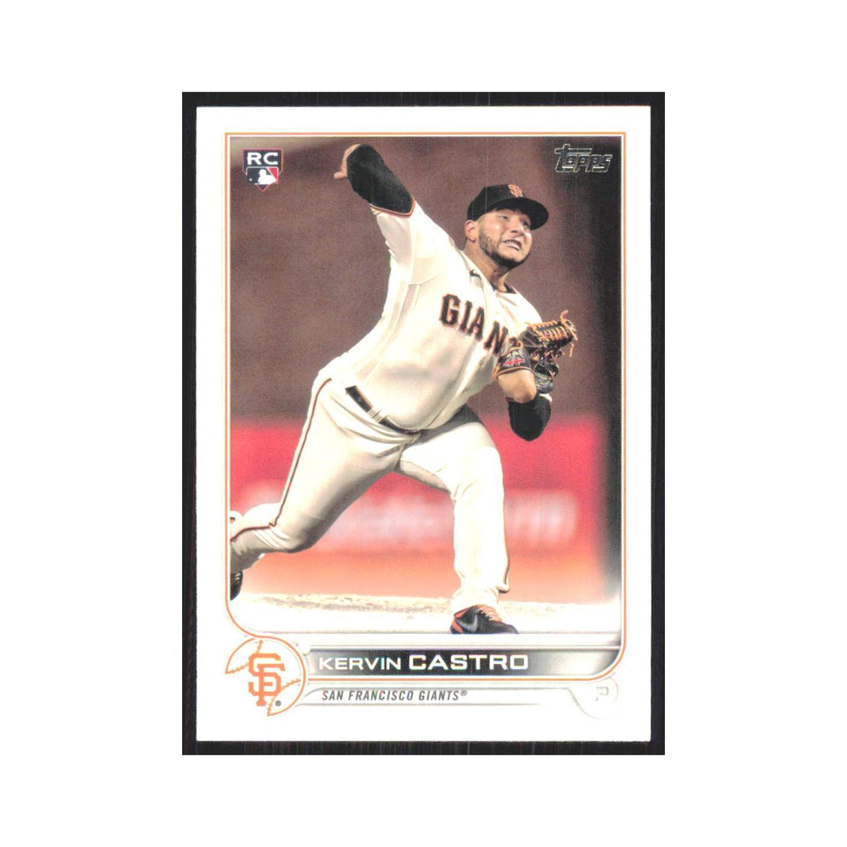2022 Topps Kervin Castro RC Giants #413