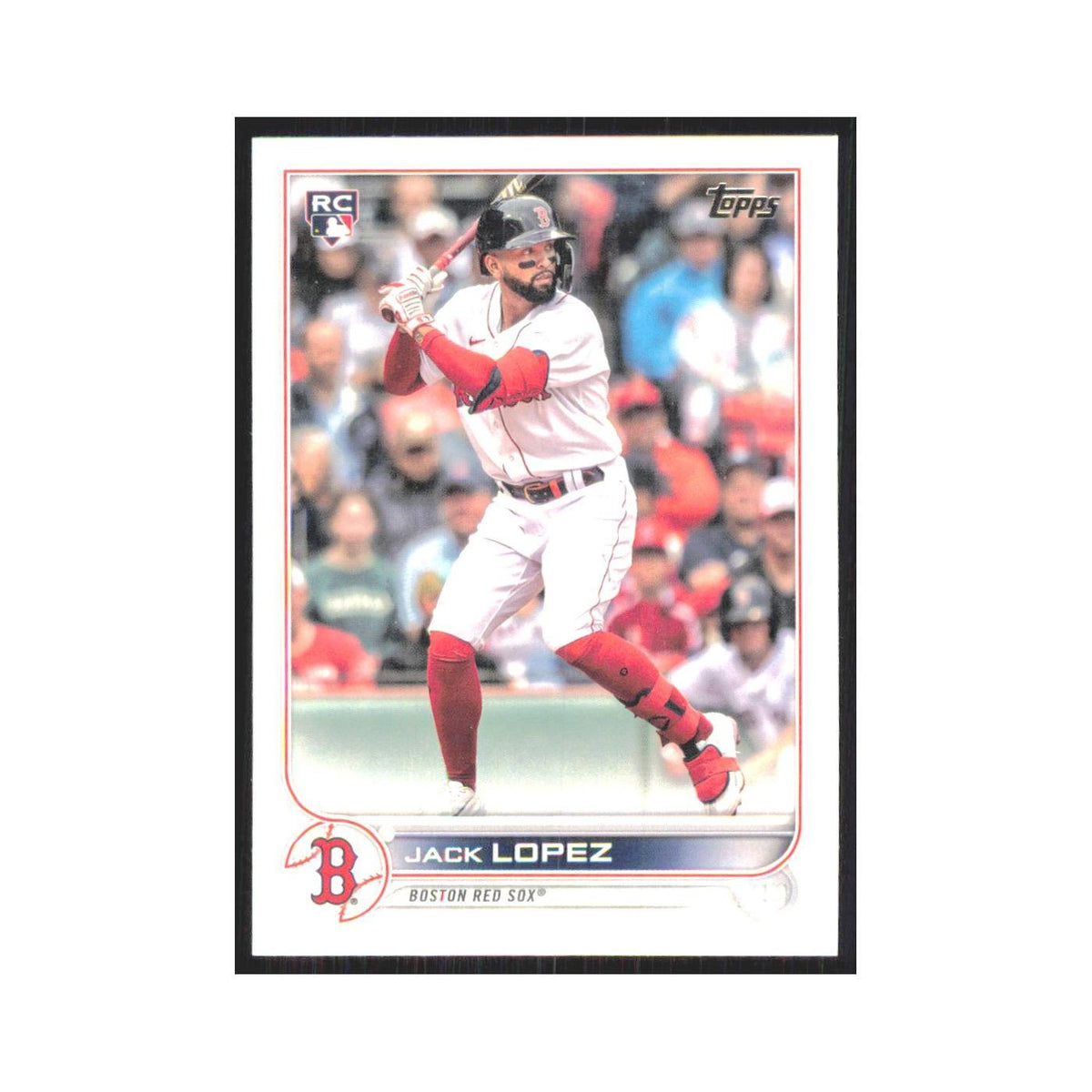 2022 Topps Jack Lopez RC Red Sox #418