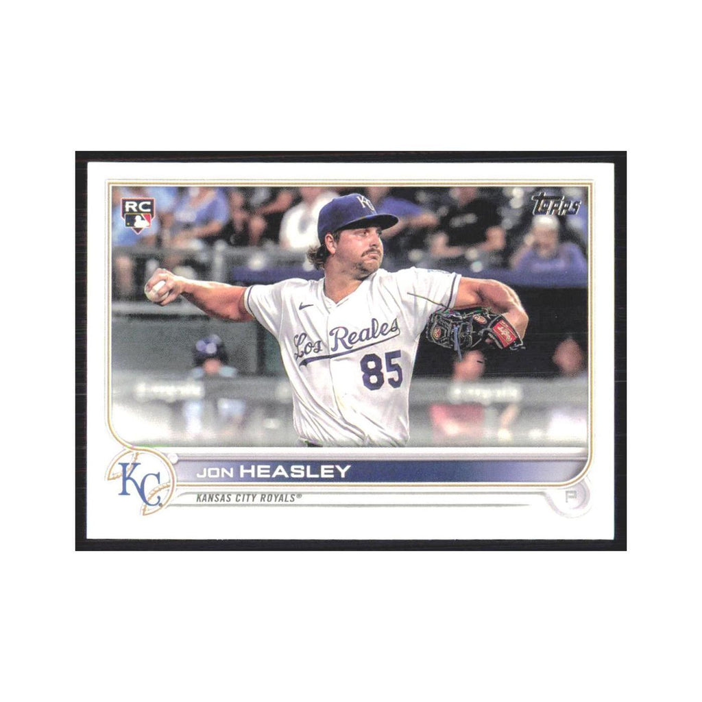2022 Topps Jon Heasley RC Royals #430