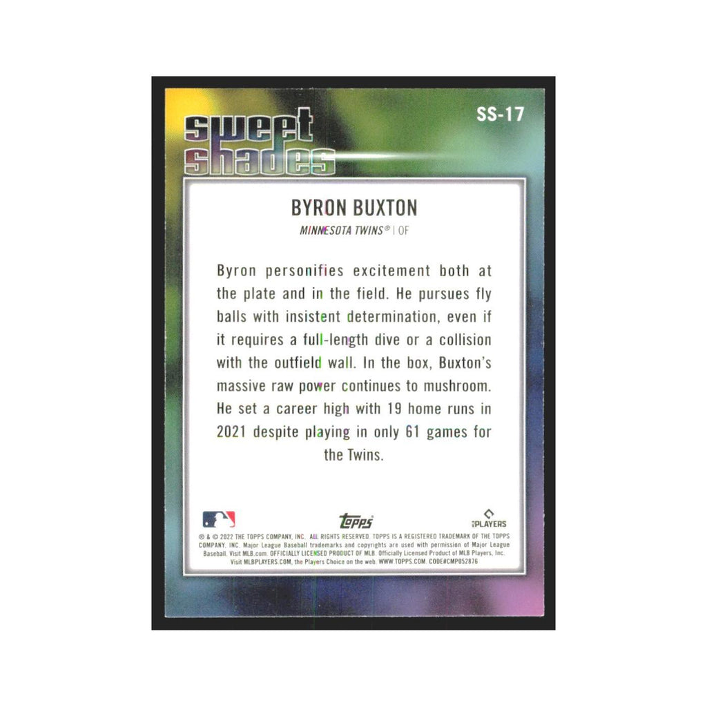 2022 Topps Byron Buxton Twins #SS-17