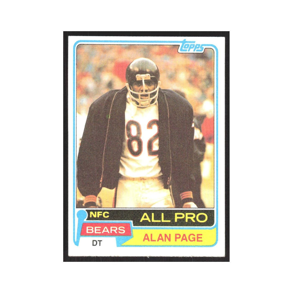 1981 Topps Alan Page Bears #160.0