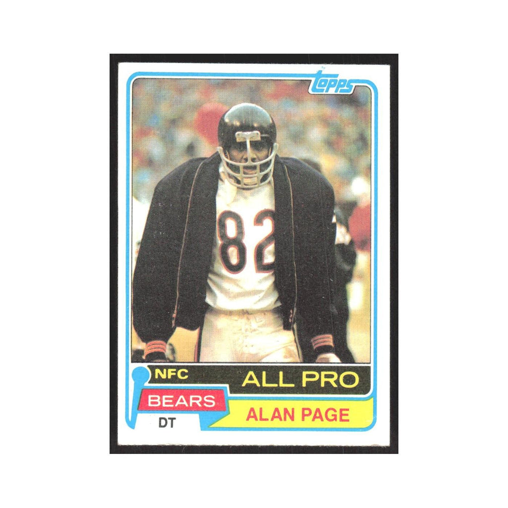 1981 Topps Alan Page Bears #160.0