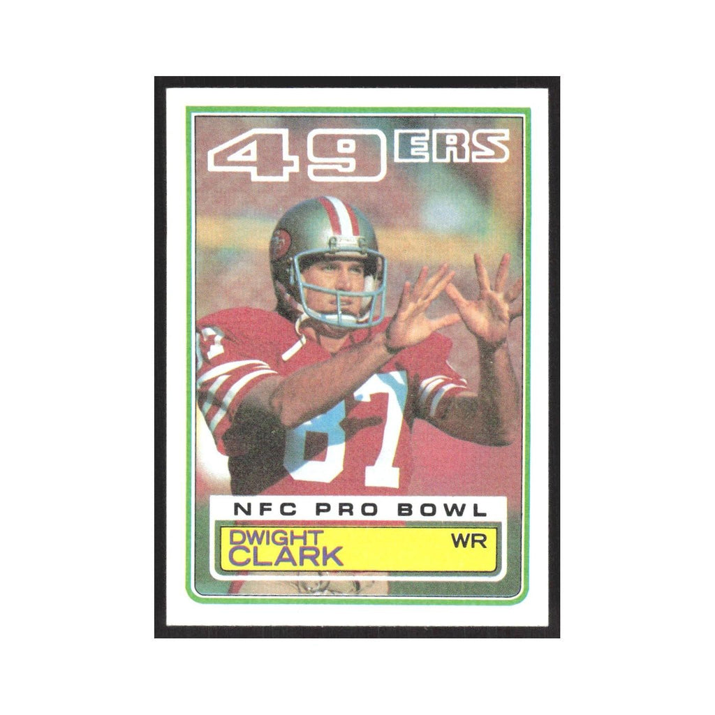 1983 Topps Dwight Clark 49ers #164.0