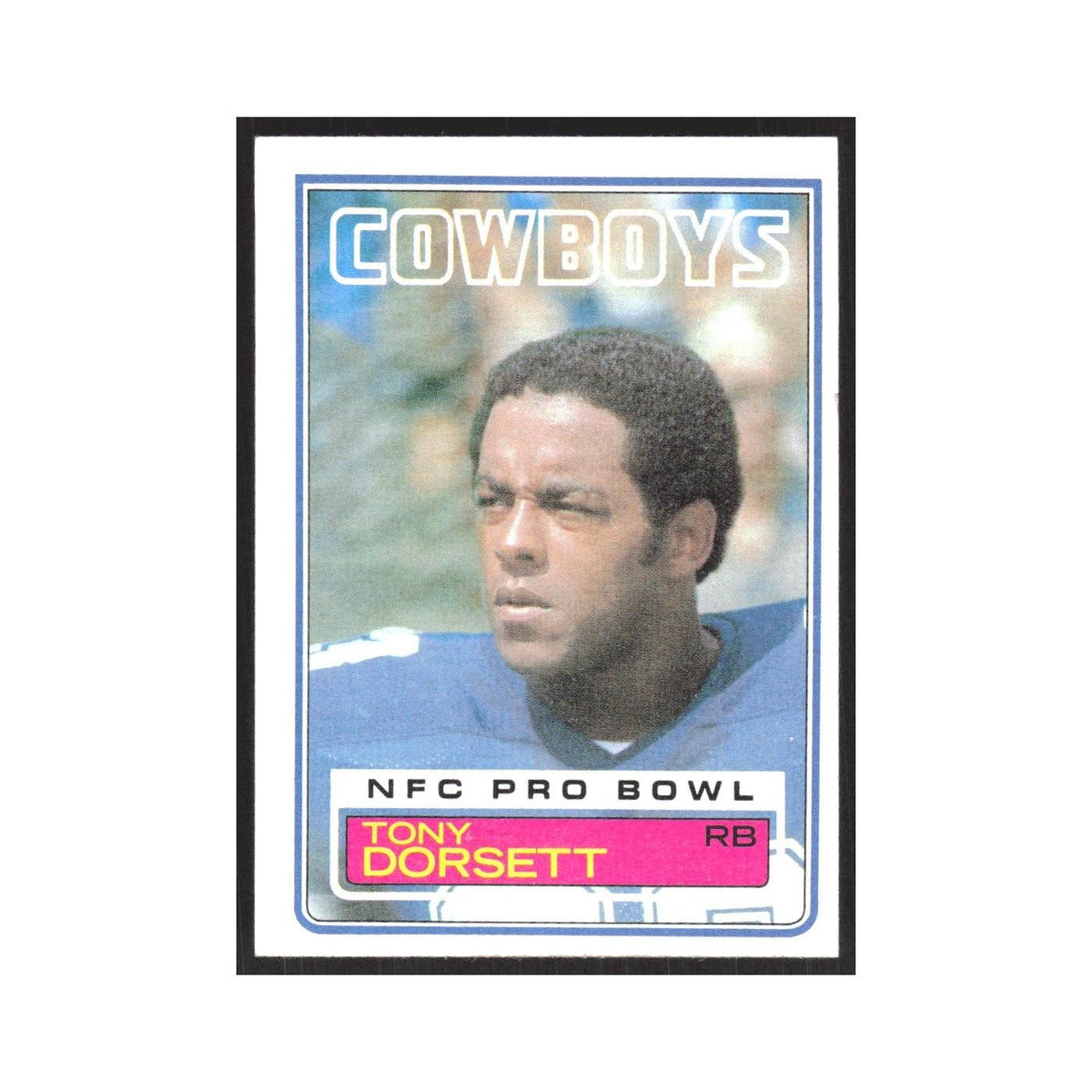 1983 Topps Tony Dorsett Cowboys #46.0