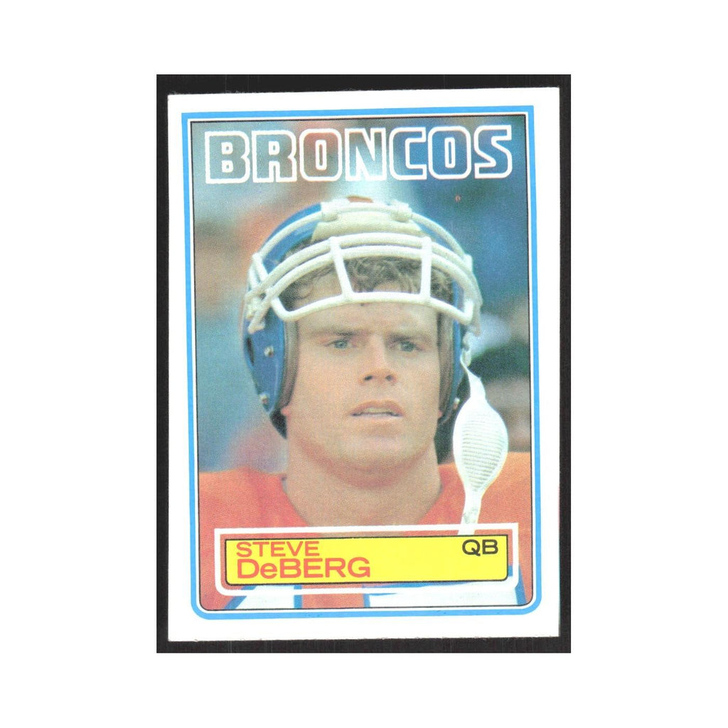 1983 Topps Steve DeBerg Broncos #261