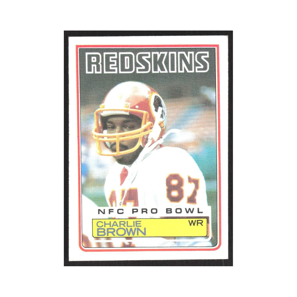 1983 Topps Charlie Brown Redskins #188