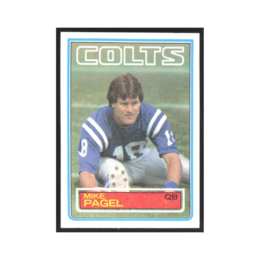 1983 Topps Mike Pagel Baltimore Colts #215
