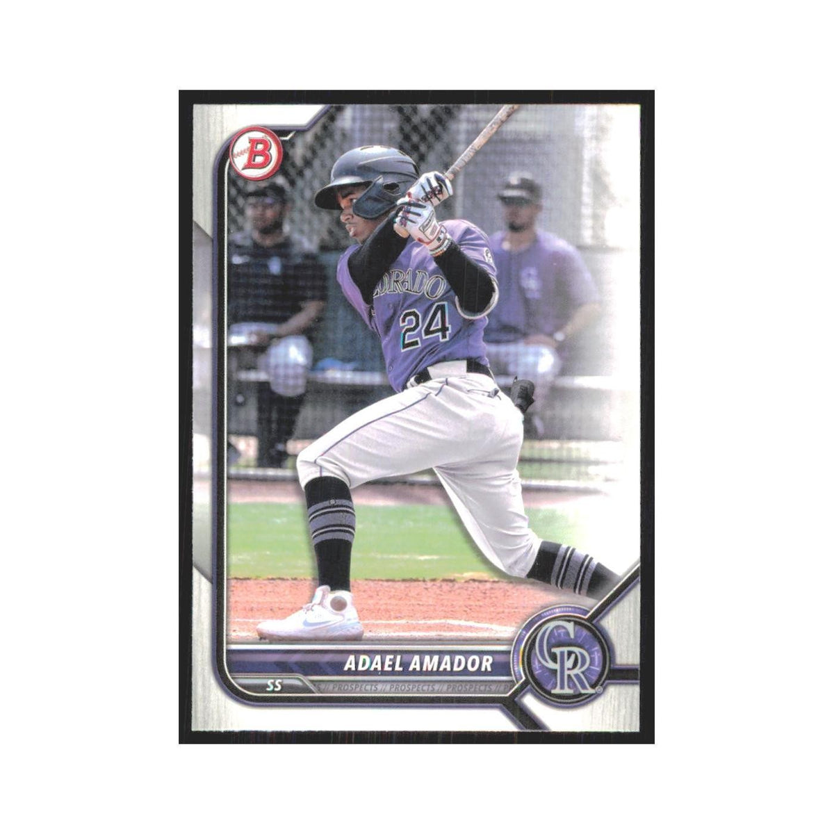 2022 Bowman Prospects Adael Amador Rockies #BP-109