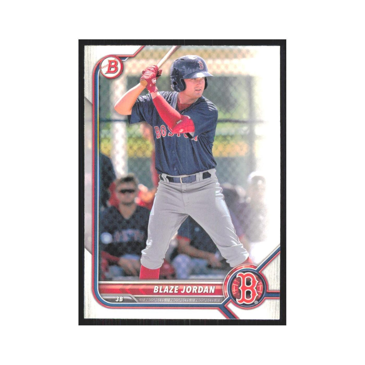 2022 Bowman Prospects Blaze Jordan Red Sox #BP-58