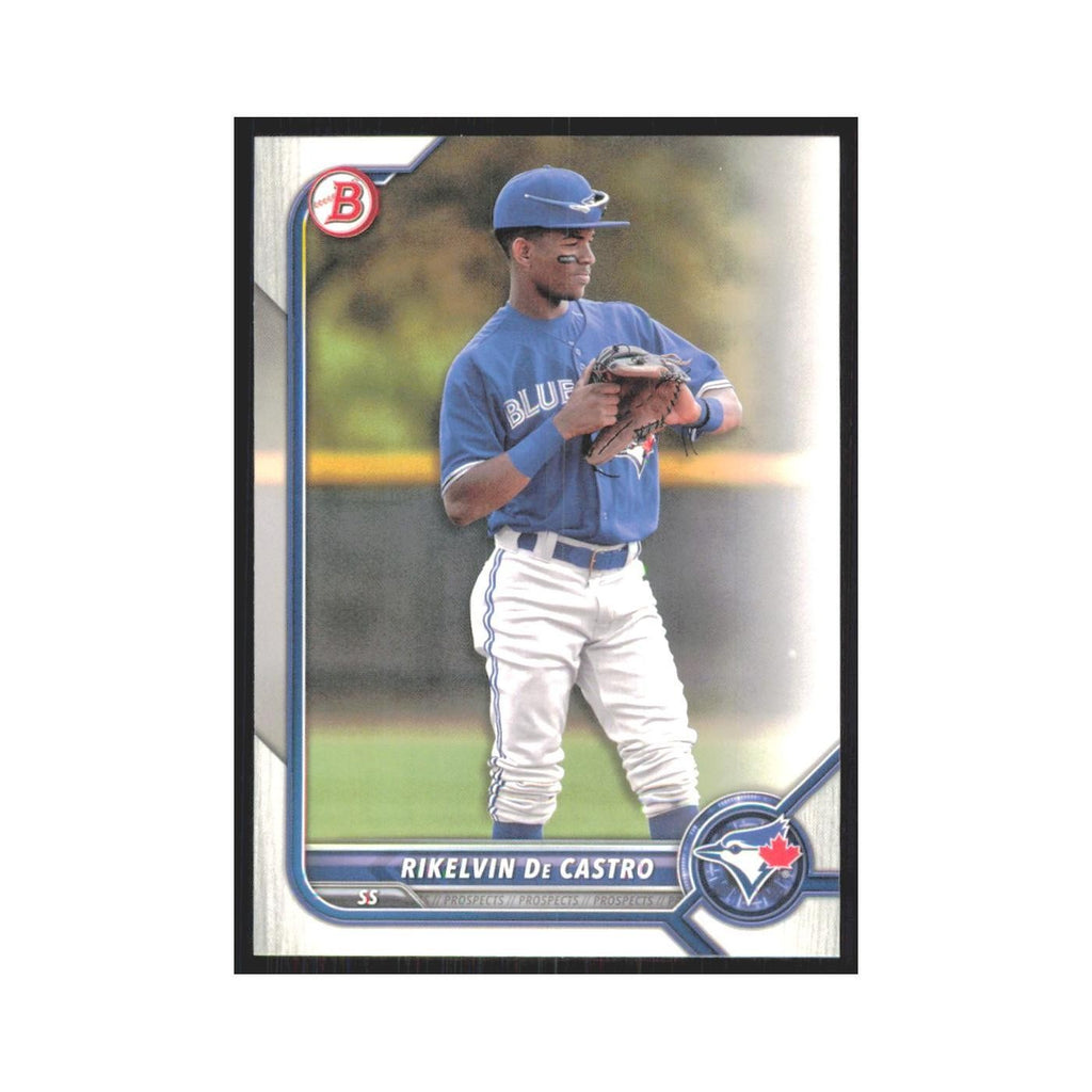 2022 Bowman Prospects Rikelvin De Castro Blue Jays #BP-25
