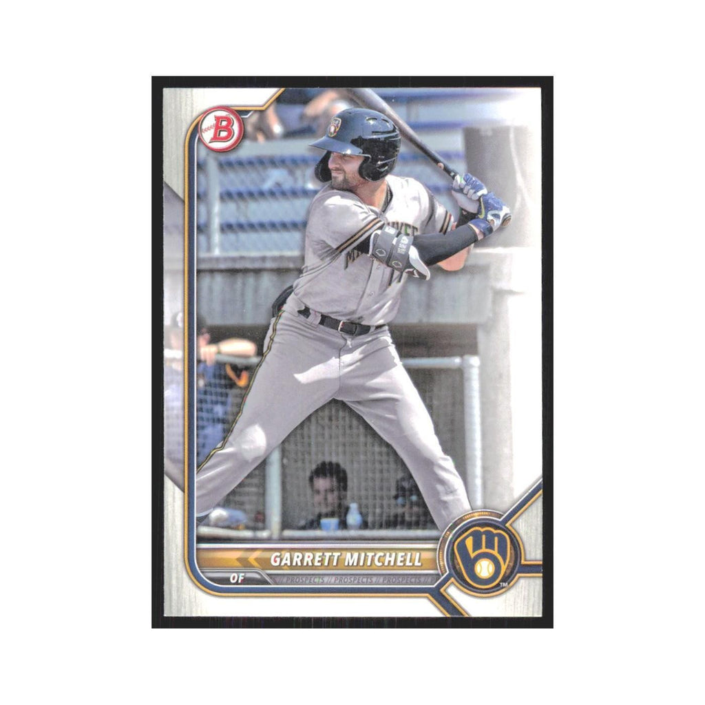 2022 Bowman Prospects Garrett Mitchell Brewers #BP-132