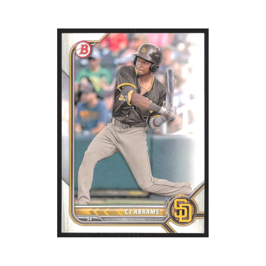 2022 Bowman Prospects CJ Abrams Padres #BP-9
