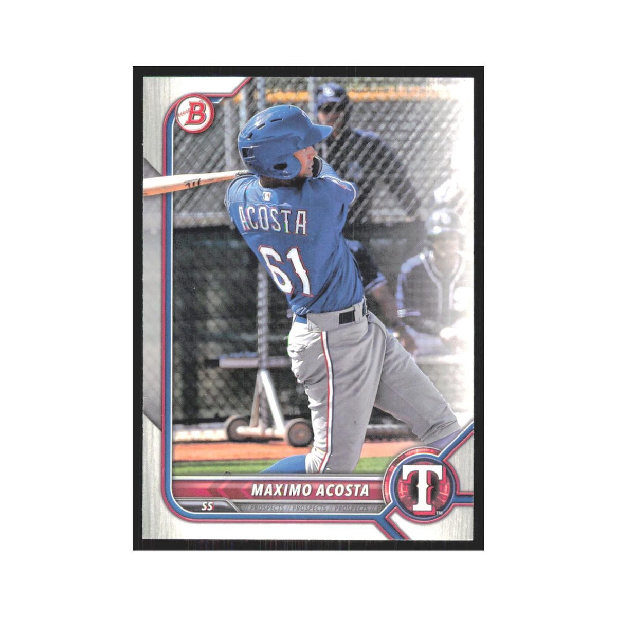 2022 Bowman Prospects Maximo Acosta Rangers #BP-113