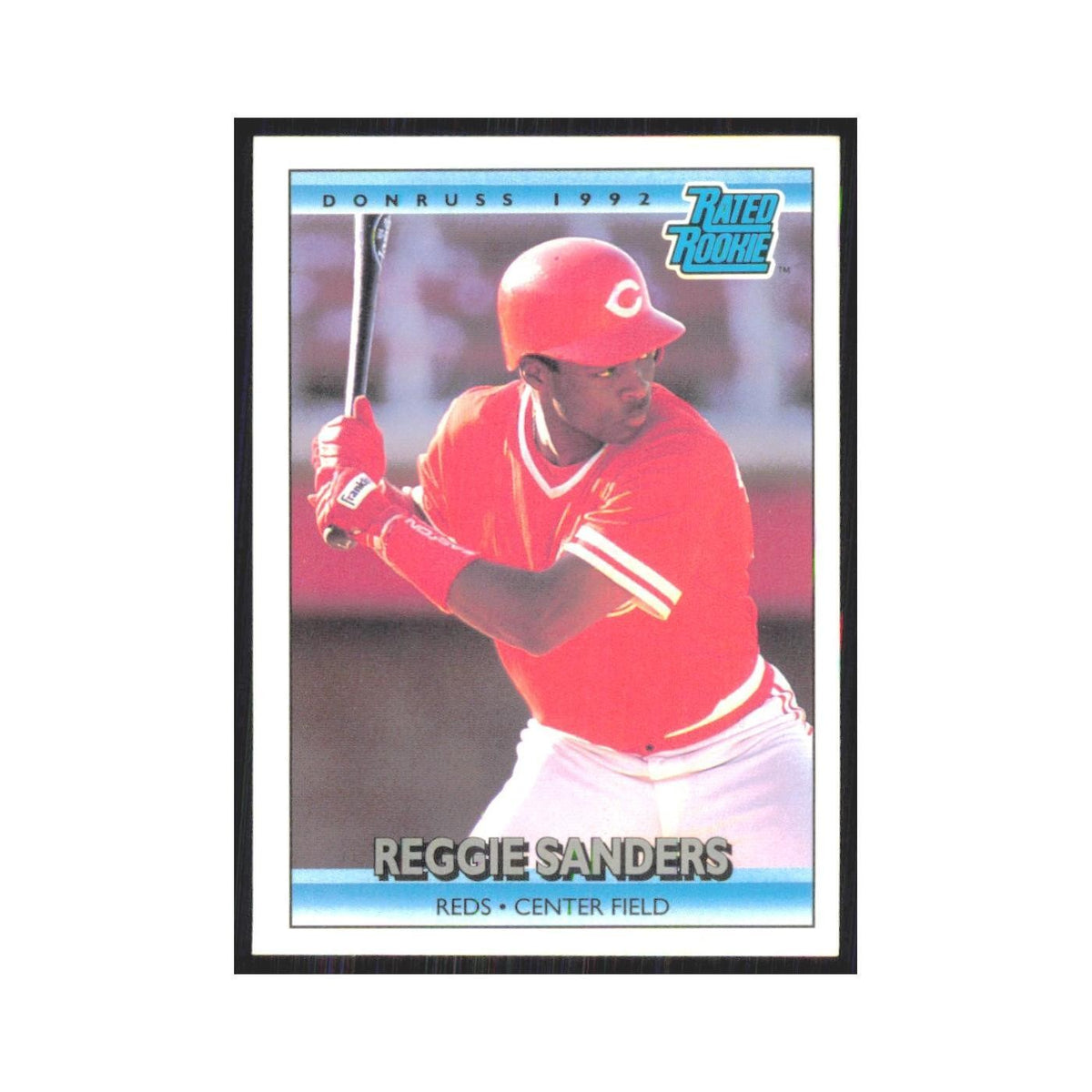 1992 Donruss Reggie Sanders RC Reds #415