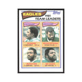 1982 Wilbert Montgomery/Brenard Wilson/Harold Carmichael/Carl Hairston Eagles