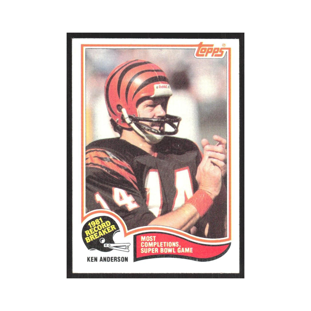 1982 Topps Ken Anderson Bengals #1