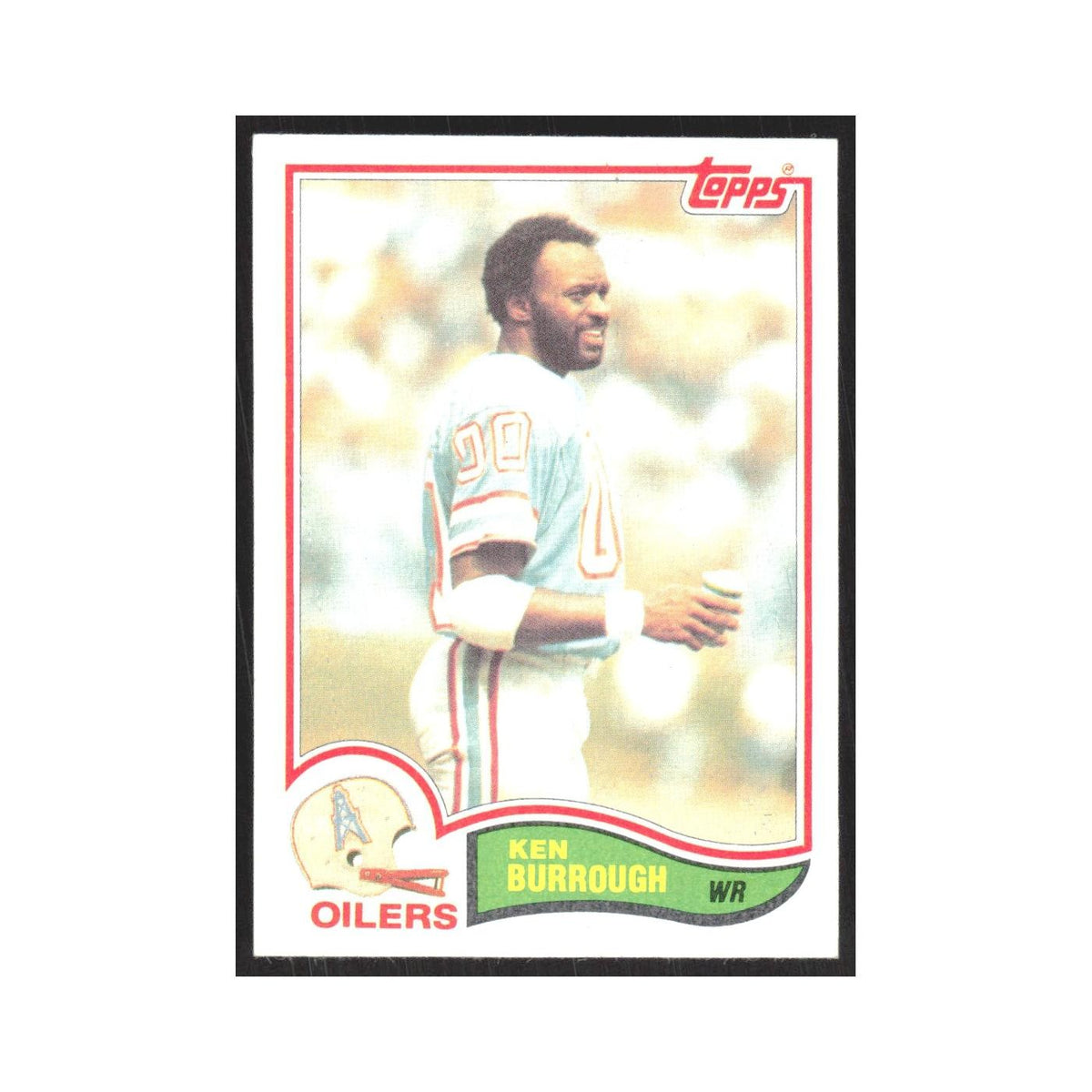 1982 Topps Ken Burrough Houston Oilers #97
