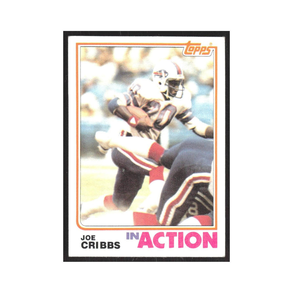 1982 Topps Joe Cribbs Bills #27