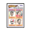 1982 Topps William Andrews/Tom Pridemore/Alfred Jenkins/Al Richardson Falcons