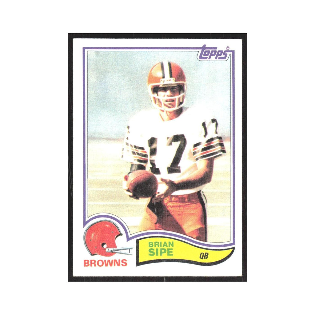 1982 Topps Brian Sipe Browns #74