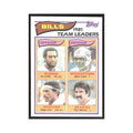 1982 Topps Joe Cribbs/Mario Clark/Frank Lewis/Fred Smerlas Bills #21
