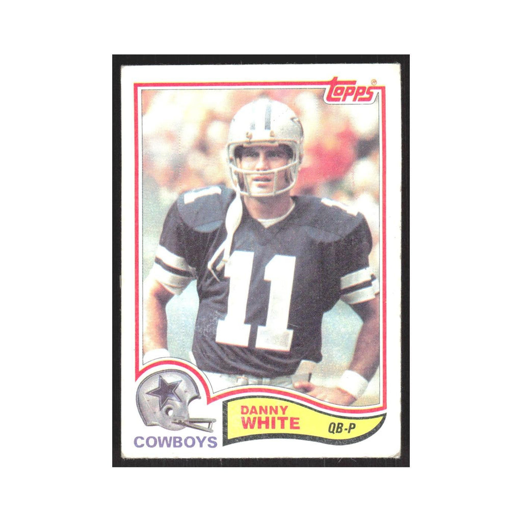 1982 Topps Danny White Cowboys #329