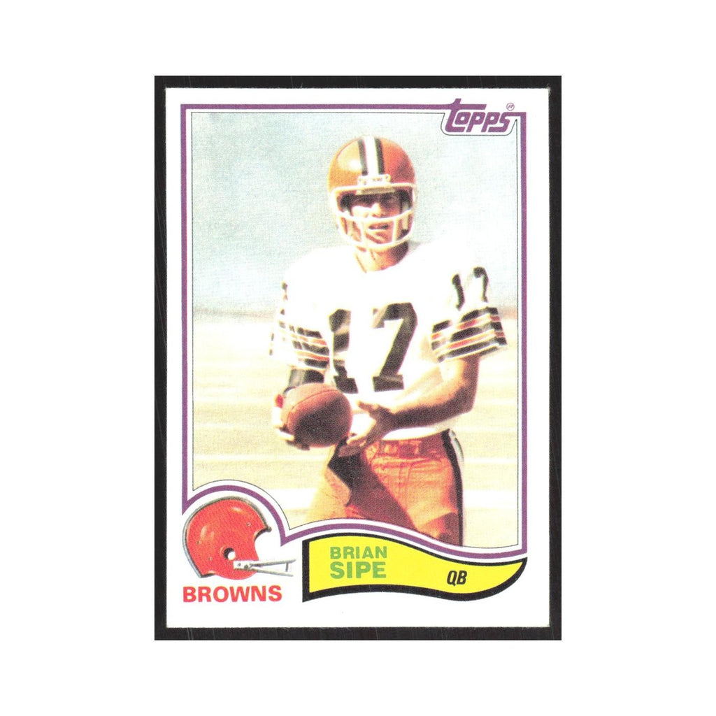 1982 Topps Brian Sipe Browns #74