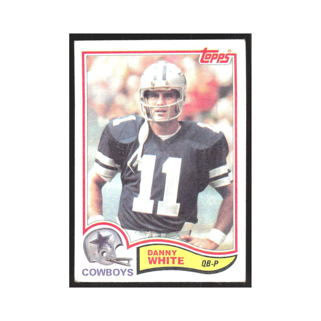 1982 Topps Danny White Cowboys #329