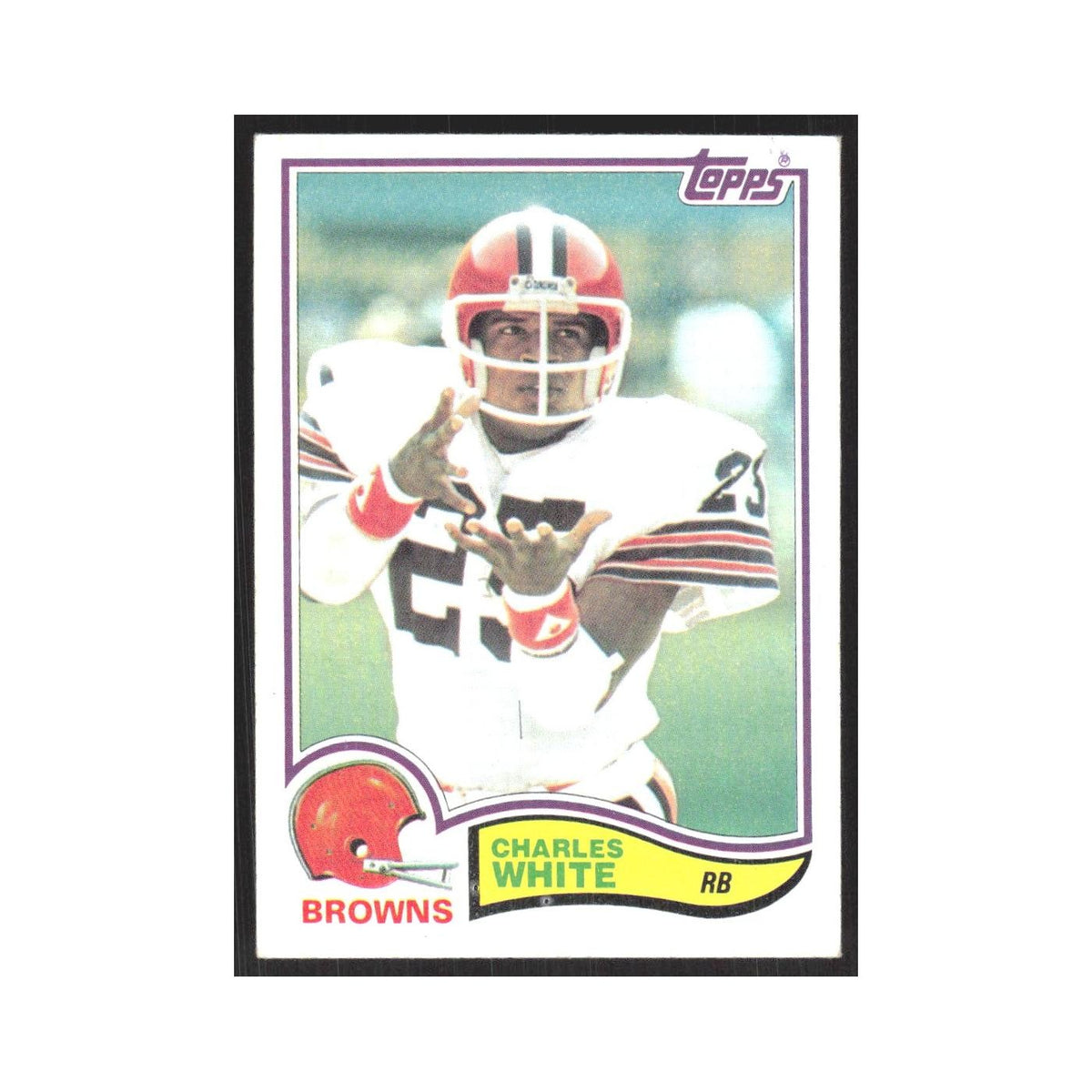 1982 Topps Charles White Browns #75
