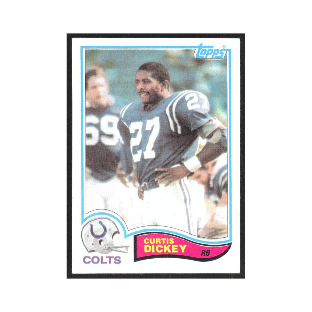 1982 Topps Curtis Dickey Baltimore Colts #13
