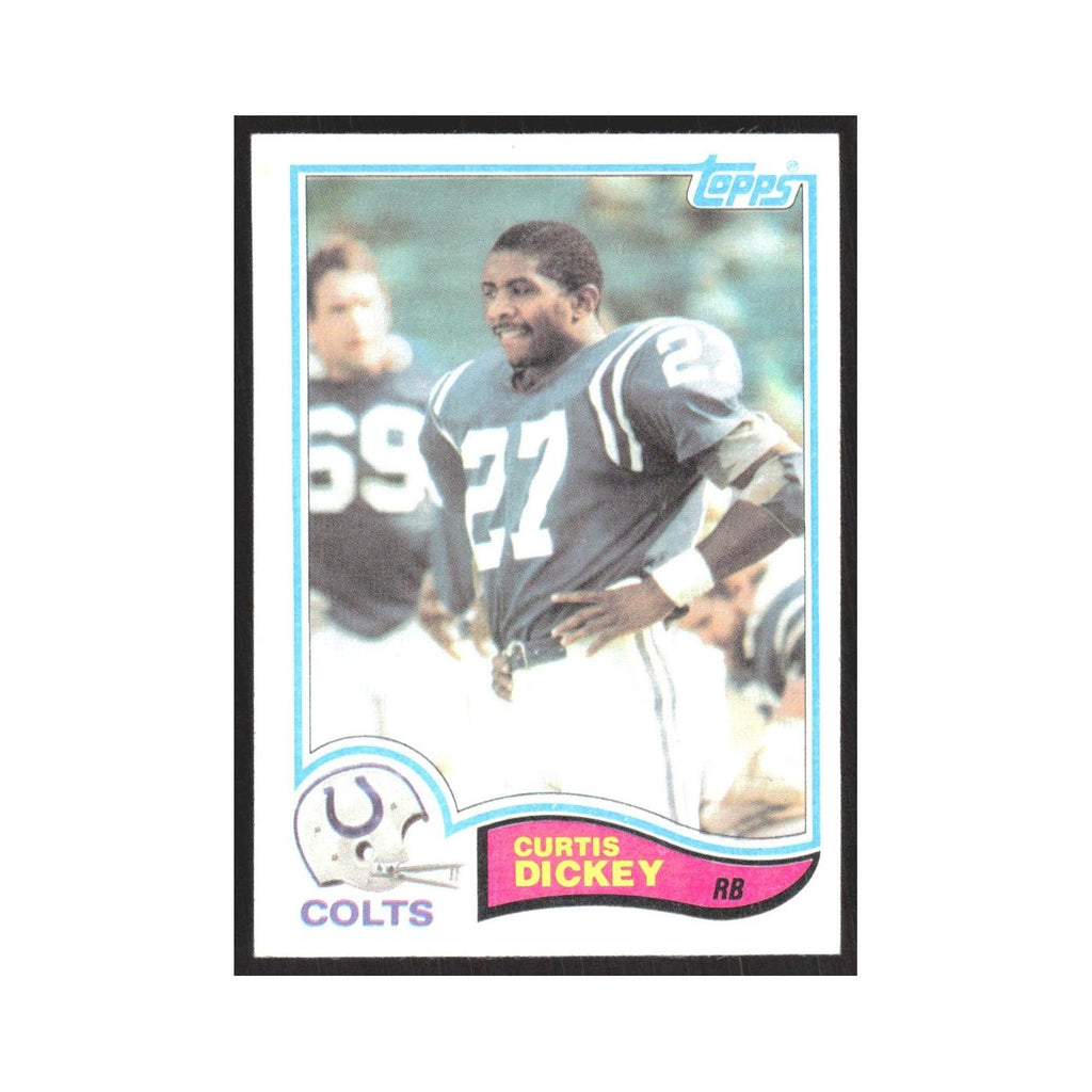 1982 Topps Curtis Dickey Baltimore Colts #13