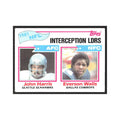 1982 Topps John Harris/Everson Walls Seattle Seahawks/Dallas Cowboys #261