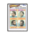 1982 Topps Billy Sims/Jim Allen/Freddie Scott/Dave Pureifory Lions #333