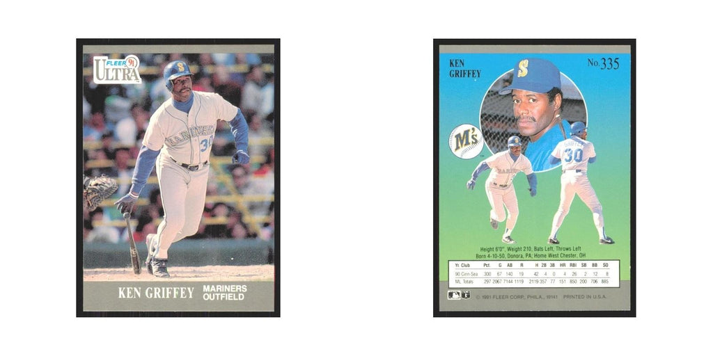 1991 Fleer Ultra Ken Griffey Sr. Mariners #335