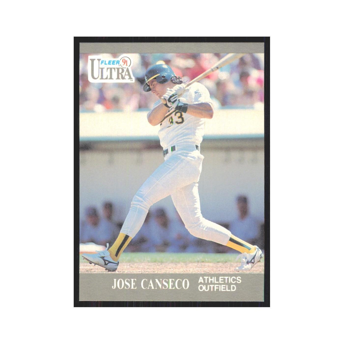 1991 Fleer Ultra Jose Canseco Athletics #244