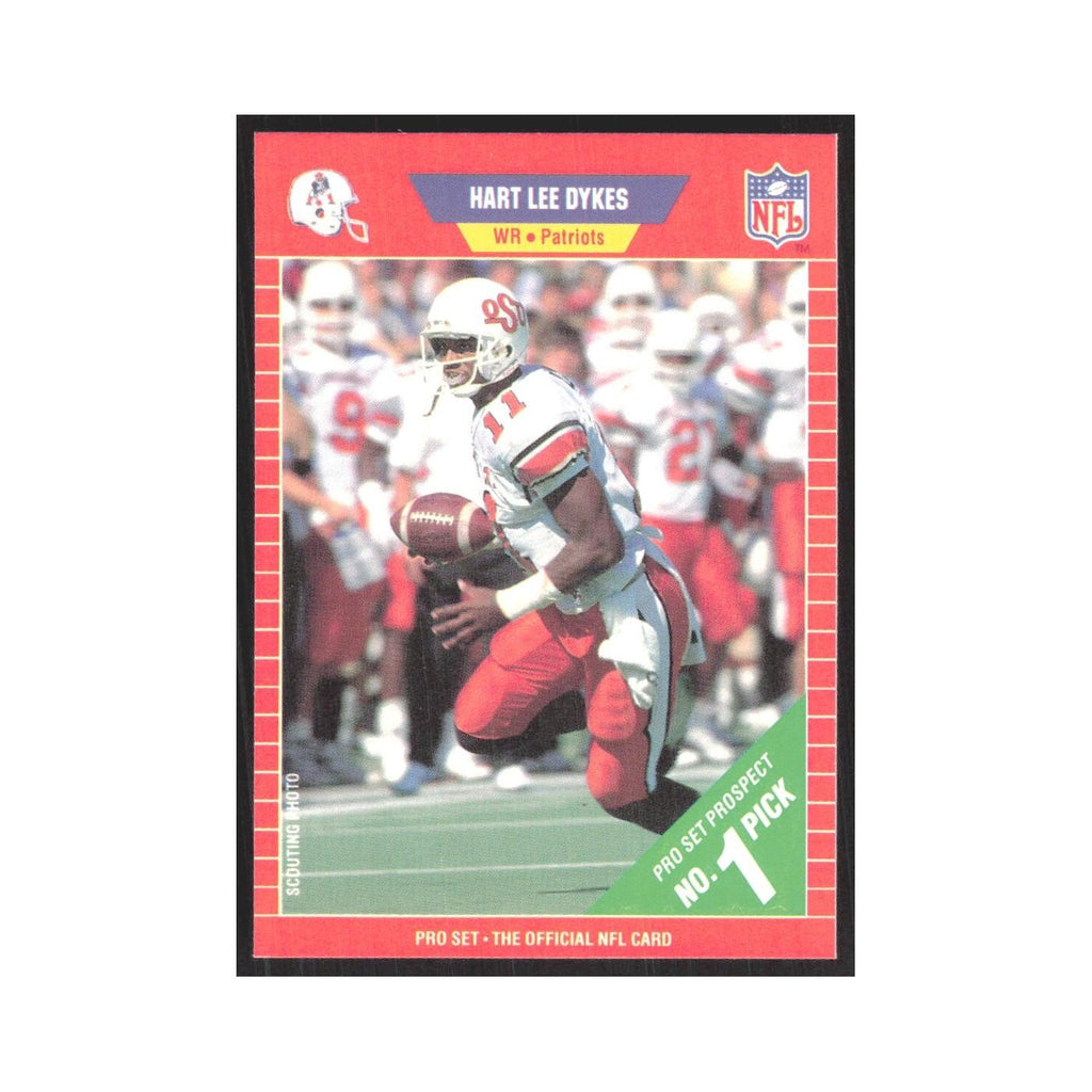 1989 Pro Set Hart Lee Dykes Patriots #503