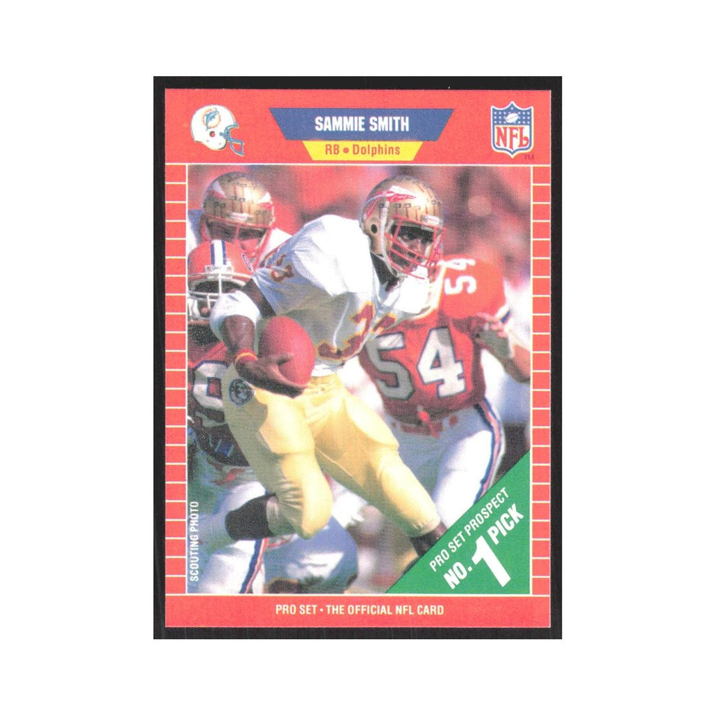 1989 Pro Set Sammie Smith Dolphins #502