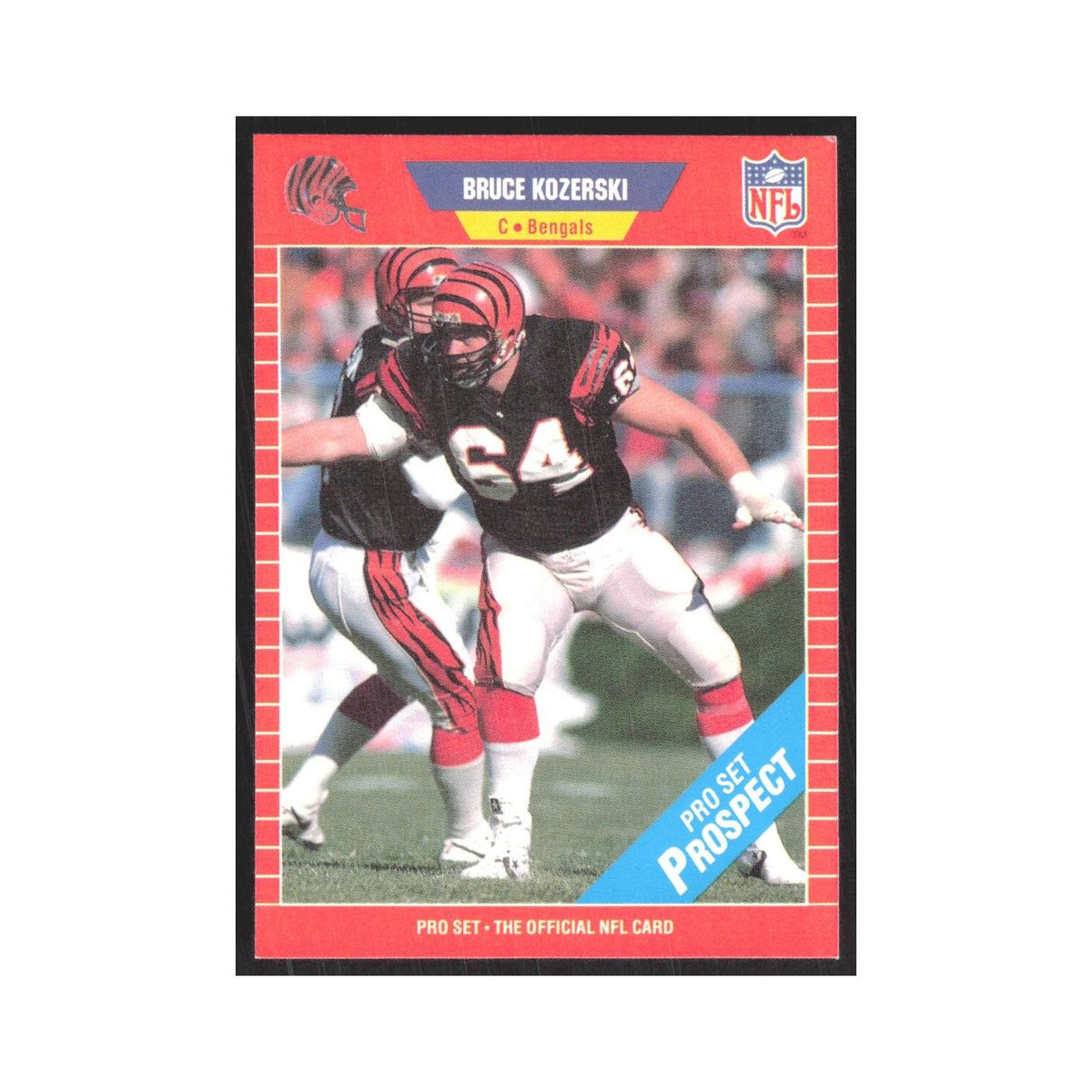 1989 Pro Set Bruce Kozerski Bengals #519