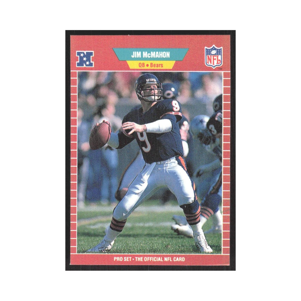 1989 Pro Set Jim McMahon Bears #44