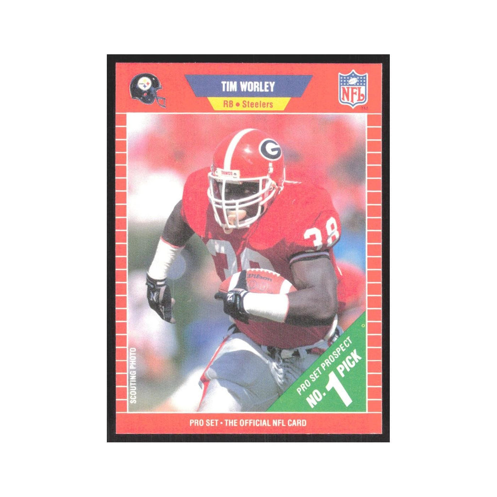 1989 Pro Set Tim Worley Steelers #511