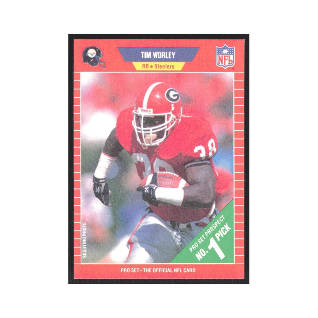1989 Pro Set Tim Worley Steelers #511