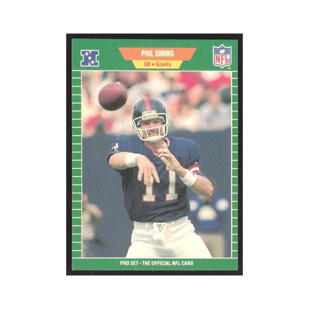 1989 Pro Set Phil Simms Giants #291
