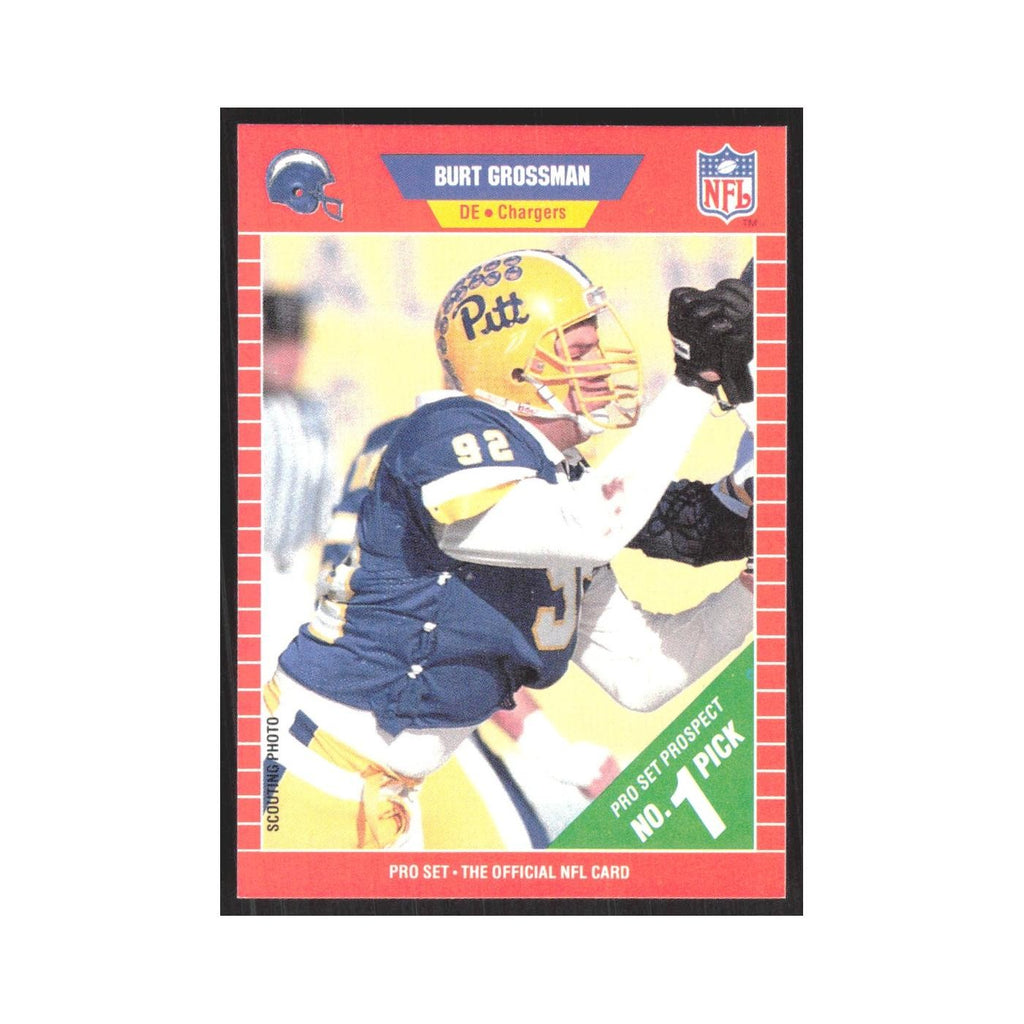 1989 Pro Set Burt Grossman San Diego Chargers #512