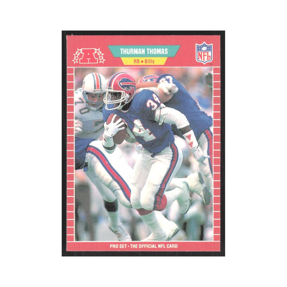 1989 Pro Set Thurman Thomas Bills #32