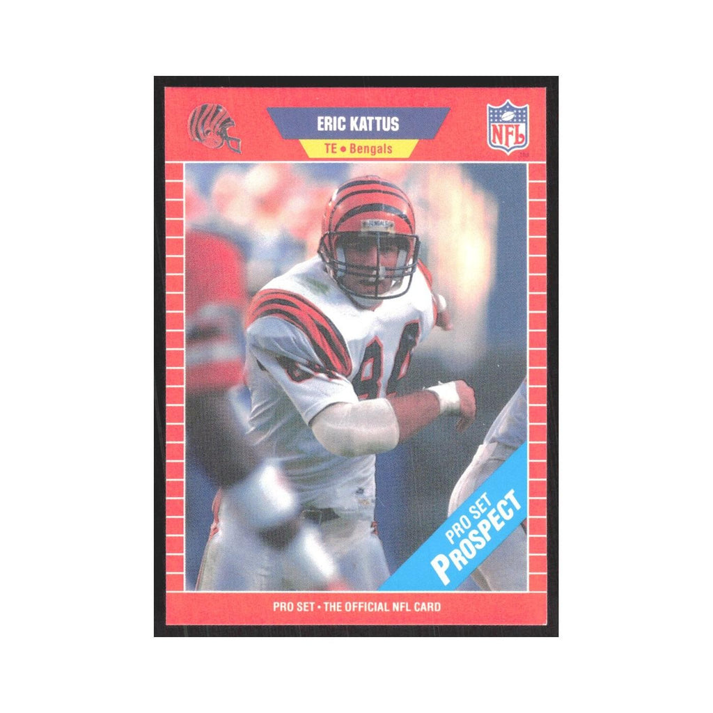 1989 Pro Set Eric Kattus Bengals #518