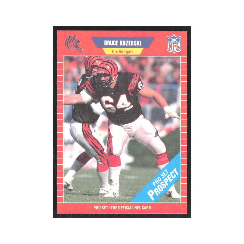 1989 Pro Set Bruce Kozerski Bengals #519