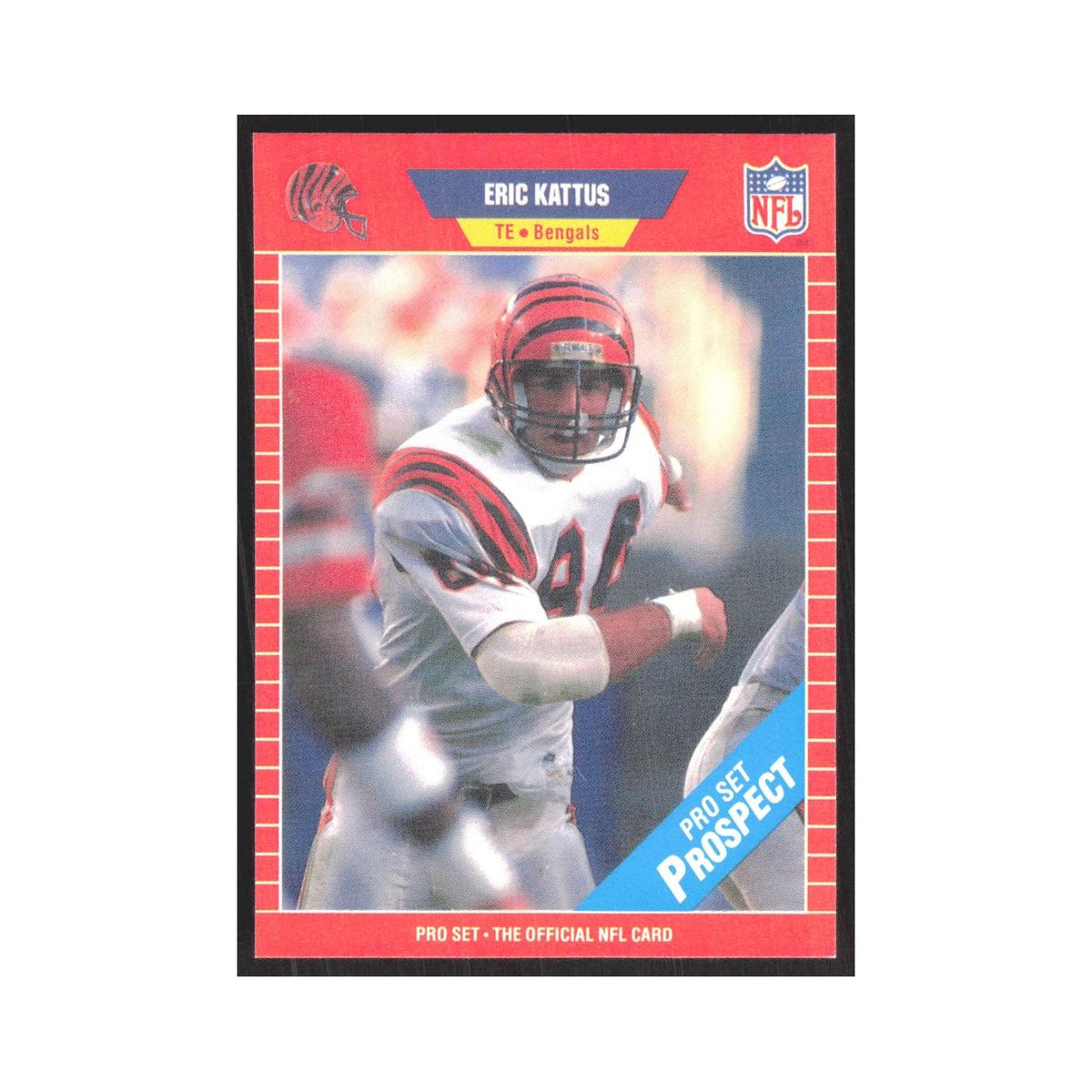 1989 Pro Set Eric Kattus Bengals #518