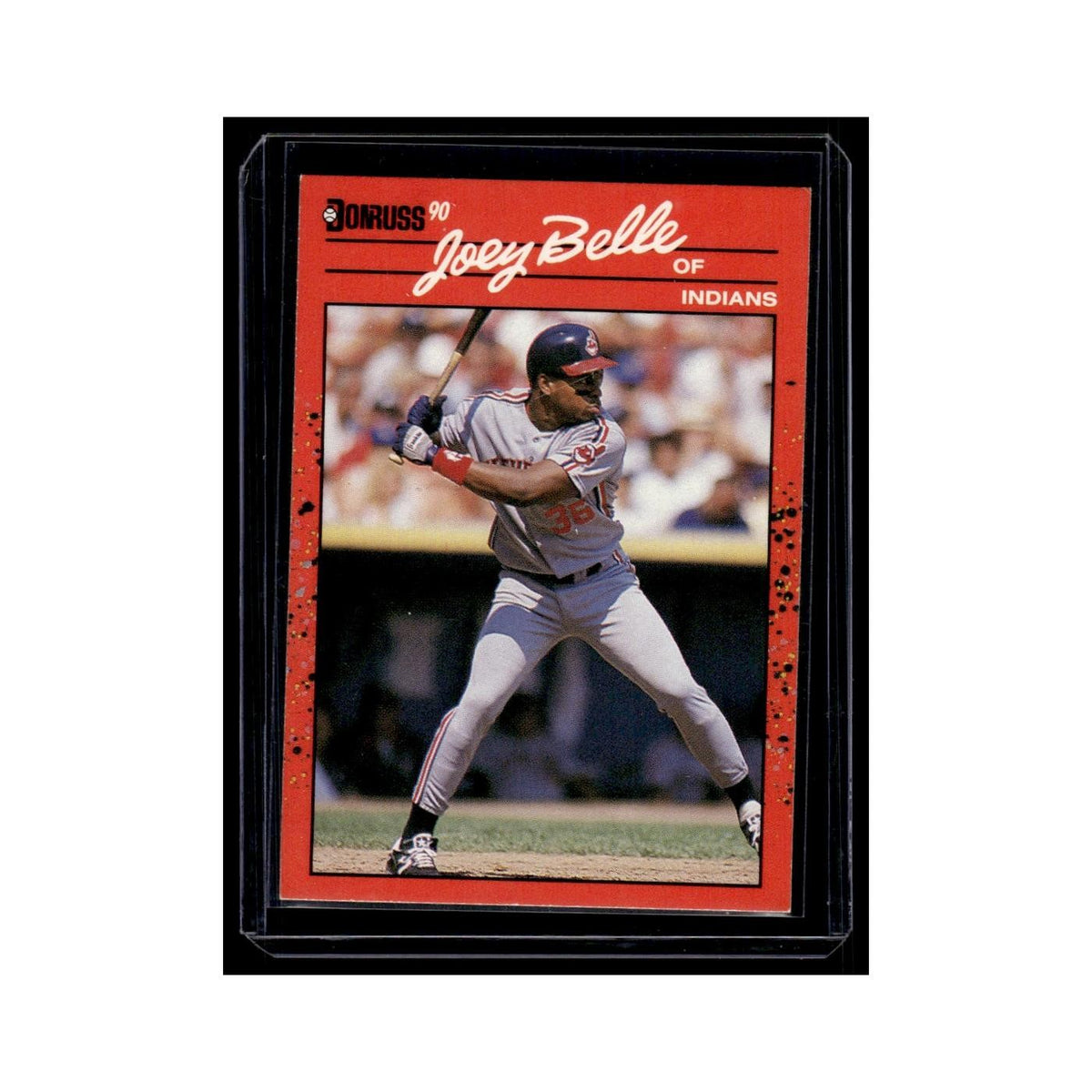 Joey Belle 1990 Donruss #390 Cleveland Indians Baseball Card NM