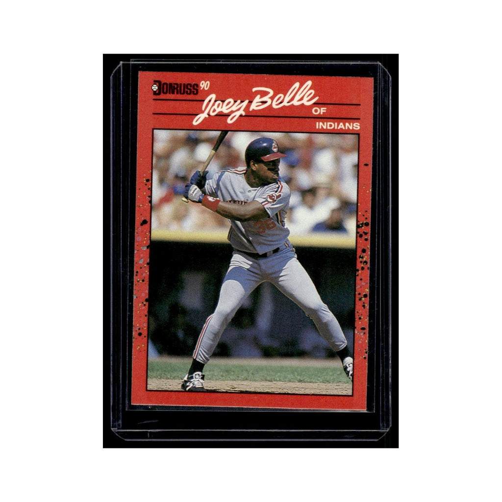 Joey Belle 1990 Donruss #390 Cleveland Indians Baseball Card NM