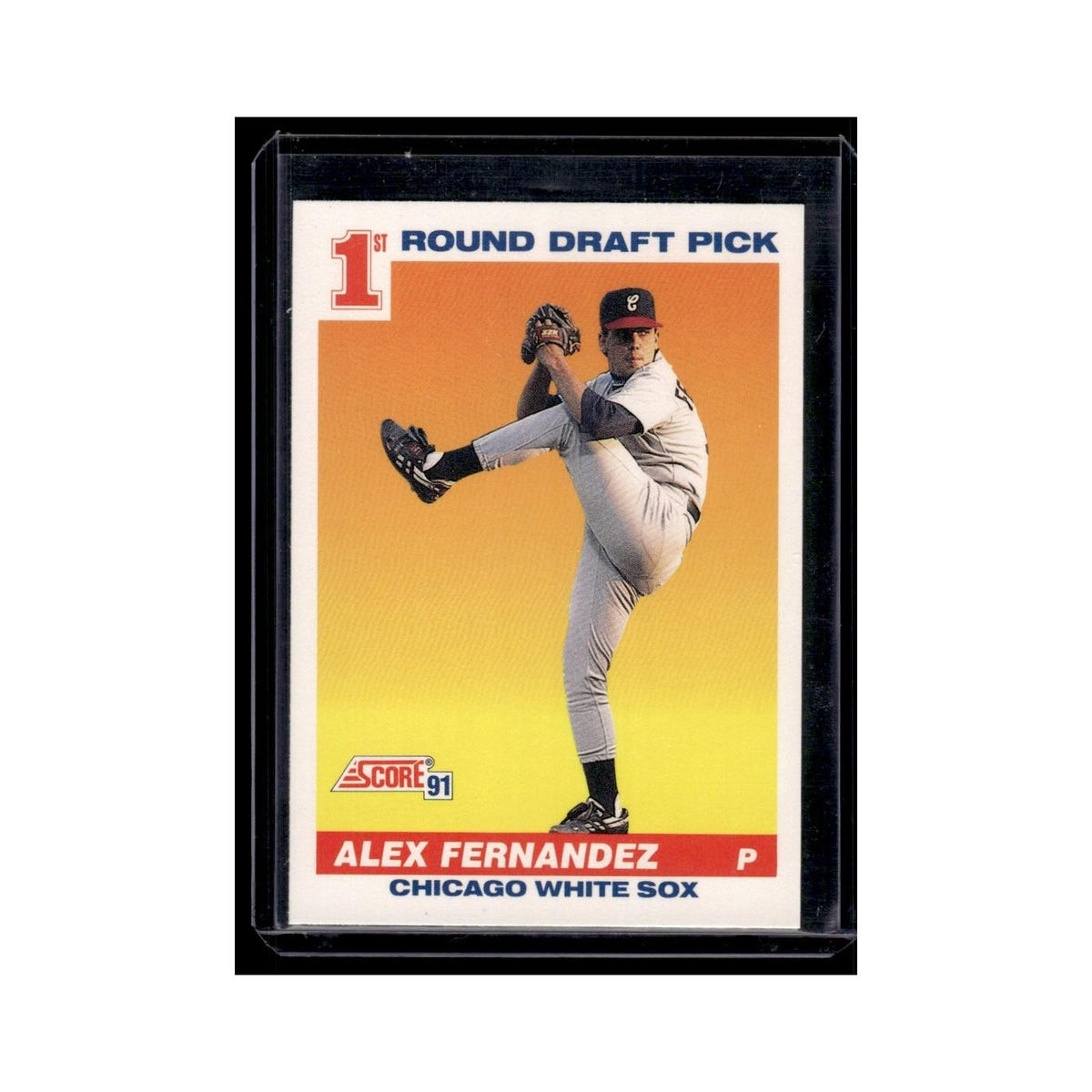 Alex Fernandez 1991 Score #382 Chicago White Sox Baseball Card NM